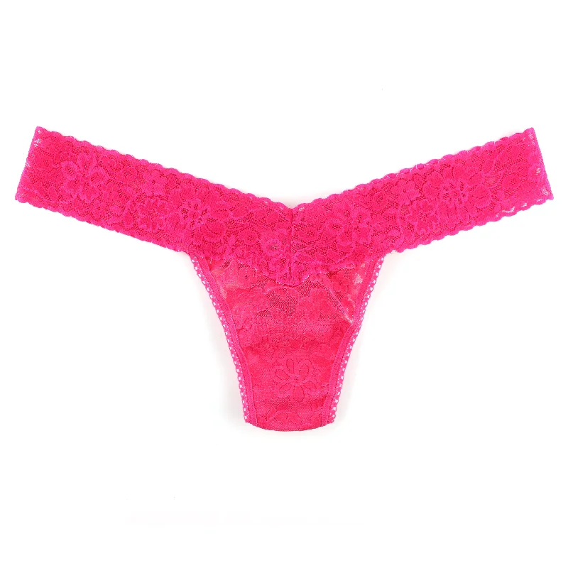 Daily Lace Low Rise Thong | Starburst (Pink)